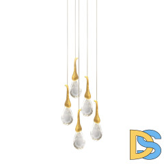 Подвесной светильник Delight Collection Seed OMG07287-5 gold