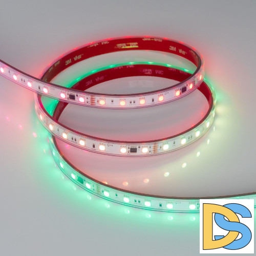 Светодиодная герметичная лента Arlight DMX-PFS-B60-12mm 24V RGB-PX6 (14 W/m, IP68, 5060, 5m) 039608