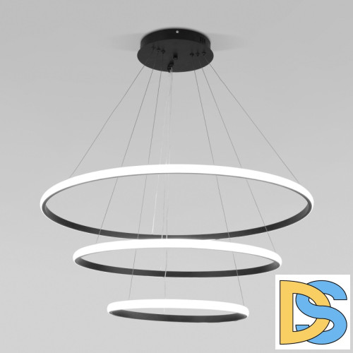 Подвесная люстра Eurosvet Collars 90264/3 черный