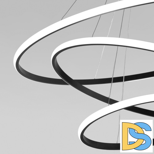 Подвесная люстра Eurosvet Collars 90264/3 черный