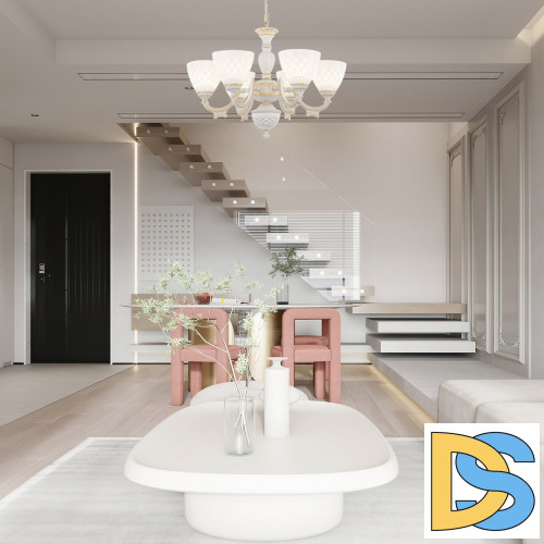 Подвесная люстра Arte Milano 343837/6 WT+G