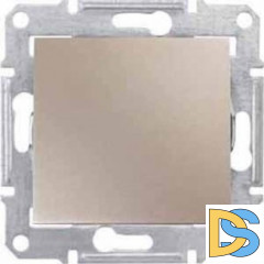 Выключатель 1-клавишный, перекрестный (с трех мест), Титан, серия Sedna, Schneider Electric