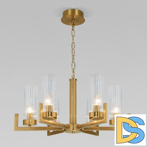 Подвесная люстра Eurosvet Arganie 60133/6 латунь