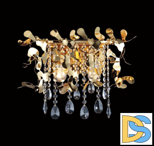 Настенный светильник Crystal Lux Romeo AP2 Gold