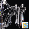 Подвесная люстра Loft IT Mira 10259/800 Silver Asfour