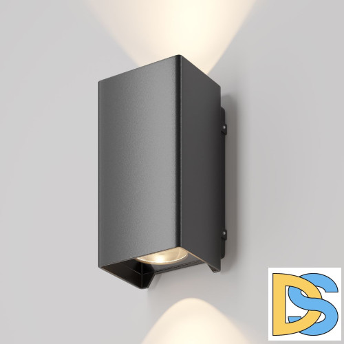 Уличный настенный светильник Maytoni Shell O570WL-L10B3K