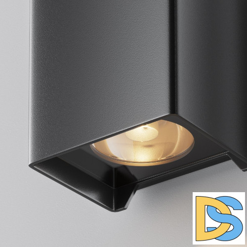 Уличный настенный светильник Maytoni Shell O570WL-L10B3K