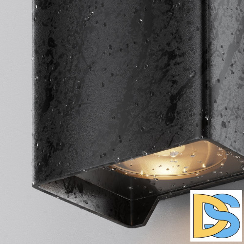 Уличный настенный светильник Maytoni Shell O570WL-L10B3K