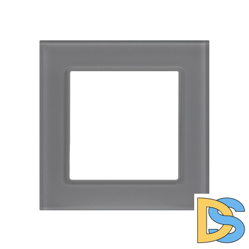 Рамка на 1 пост Arlight FRM-GLARE-GS-1-GR 043788