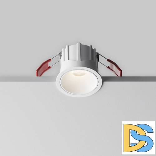 Встраиваемый светильник Maytoni Alfa LED DL043-01-10W4K-RD-W-1