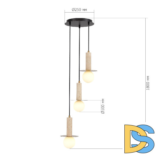 Подвесной светильник ST Luce Earthy SL1194.303.03