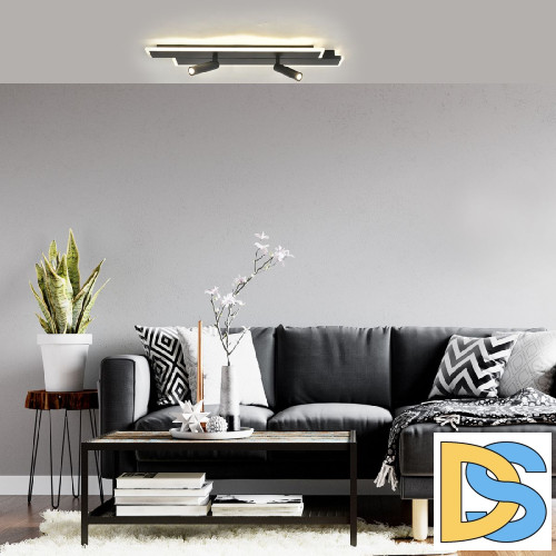 Потолочный светильник Escada 20047led 20047SMA/02LED BK