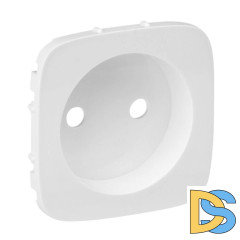 Лицевая панель Legrand Valena Allure розетки б/з белая 754975