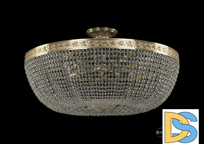 Люстра на штанге Bohemia Ivele Crystal 19051/70IV G