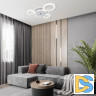 Потолочный светильник Escada Saturn 10268/4LED Silver