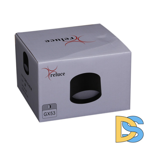 Накладной светильник Reluce 53057-9.5-001UR GX53 BK