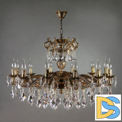 Подвесная люстра Ambiente Leon 2128/12 PB New Leaf