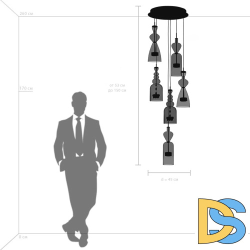Подвесная люстра Lightstar Belle 814069