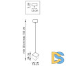 Подвесной светильник Lightstar Qubica 805502