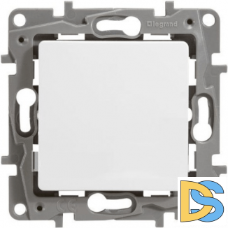 Выключатель Legrand Etika 1-клавишный белый, 672201