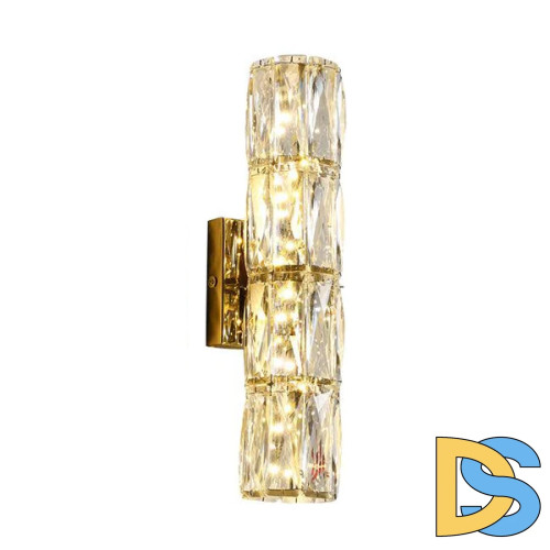 Настенный светильник Delight Collection Wall lamp A06W/4 gold/clear