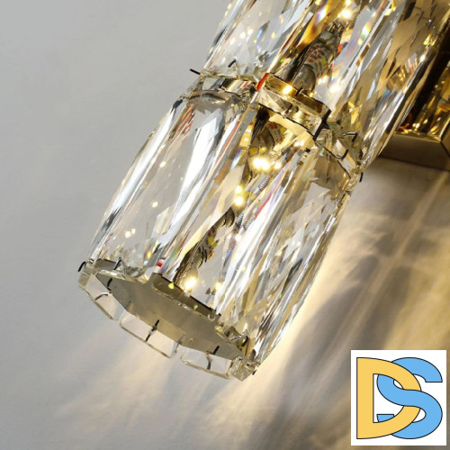 Настенный светильник Delight Collection Wall lamp A06W/4 gold/clear