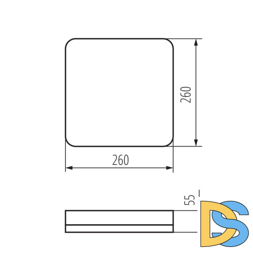 Потолочный светильник Kanlux Iper 37304