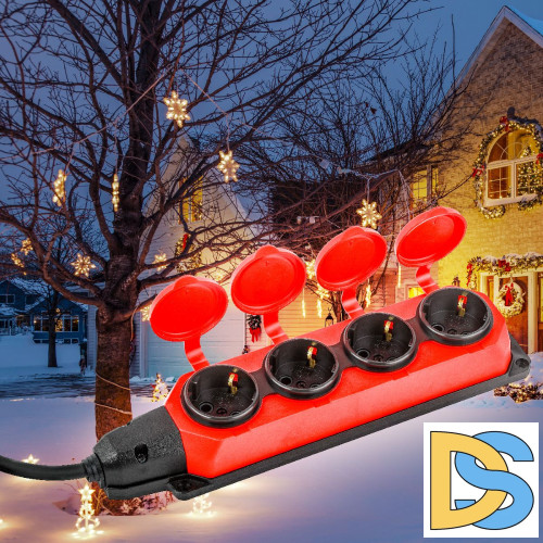 Удлинитель силовой Эра UK-4e-3x1,5-50m-IP44(KG) Б0057590