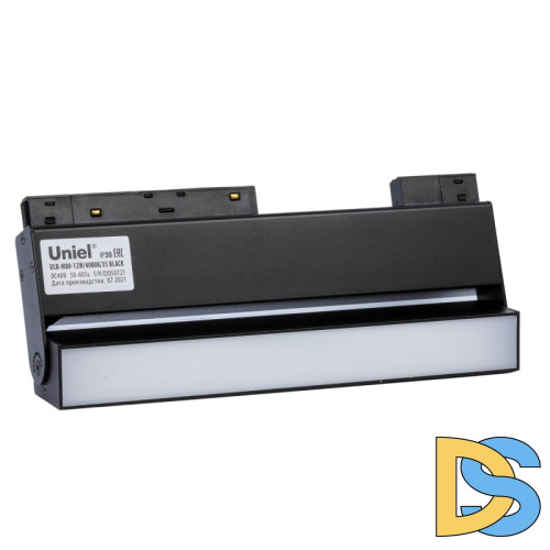Трековый светильник Uniel ULB-M80-12W/4000K/35 BLACK
