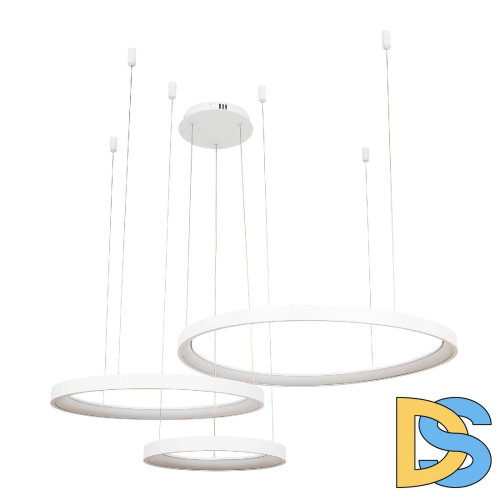 Подвесная люстра LED4U L8806-800-580-380 WH