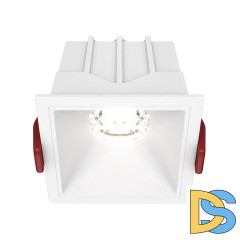 Встраиваемый светильник Maytoni Technical Alfa LED DL043-01-10W4K-SQ-W