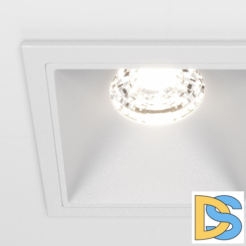 Встраиваемый светильник Maytoni Technical Alfa LED DL043-01-10W4K-SQ-W