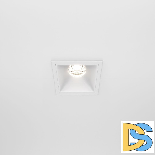 Встраиваемый светильник Maytoni Technical Alfa LED DL043-01-10W4K-SQ-W
