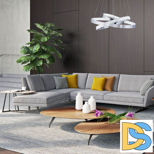 Подвесная люстра Eurosvet Posh 90176/3 хром a045418