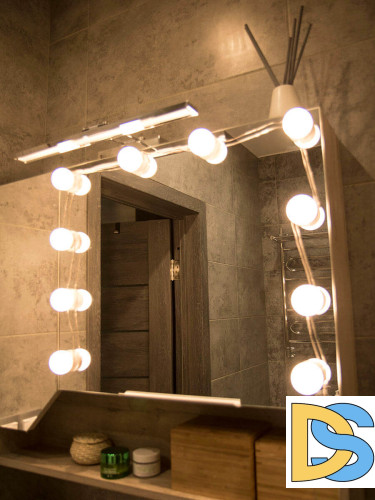 Подсветка для зеркал Uniel Backstage белый (UL-00006857) ULM-F50-8W/SW/10/DIM IP20 White