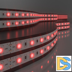 Светодиодная лента Elektrostandard 24V 14,4W 60Led 5050 IP20 красный, 5м 4690389167690