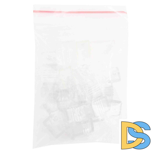 Комплект светодиодной ленты Apeyron 220В 4,8Вт/м smd3528/2835 60д/м IP65 300Лм/м 5м 6000К (сетевой шнур, заглушка, крепежи)  10-04