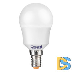 Светодиодная лампа General GLDEN-G45F-7-230-E14-6500 640800