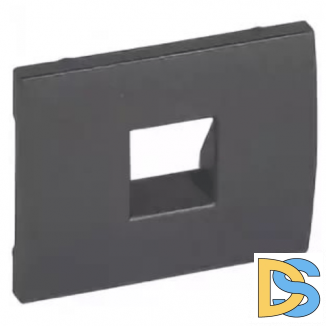 Лицевая панель для телефонной розетки Legrand Galea Life - темная бронза