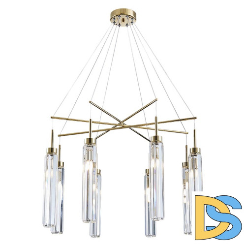 Подвесная люстра Newport 4524+4/S gold М0066077