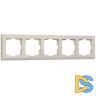 Рамка на 5 постов Werkel Stark (слоновая кость) W0051803