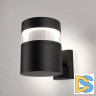 Уличный настенный светодиодный светильник Elektrostandard 1530 Techno Led чёрный 4690389163289