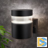 Уличный настенный светодиодный светильник Elektrostandard 1530 Techno Led чёрный 4690389163289
