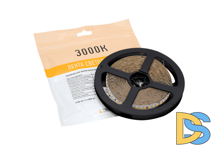 Светодиодная лента SWG SWG2P168-24-17.3-WW-20 003490