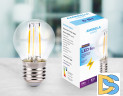 Филаментная cветодиодная лампа Ambrella Light Filament G45 E27 6W 4200K 203915