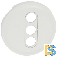 Лицевая панель Legrand Celiane розетки аудио/видео RCA белая 068213