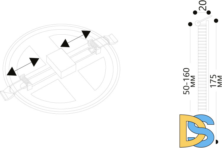 Встраиваемый светильник ARTE Lamp A7975PL-1WH