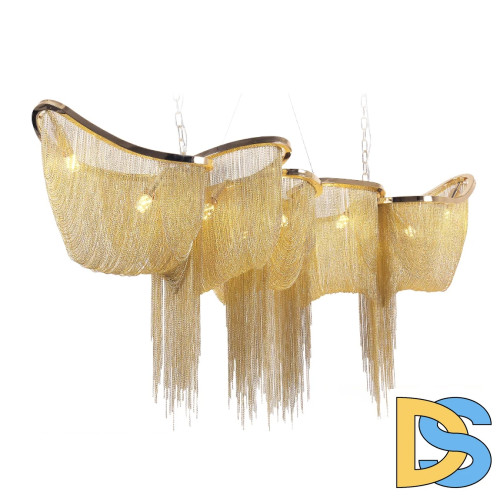 Подвесная люстра DeLight Collection Stream AC3029-16 gold