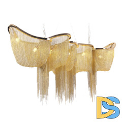 Подвесная люстра DeLight Collection Stream AC3029-16 gold