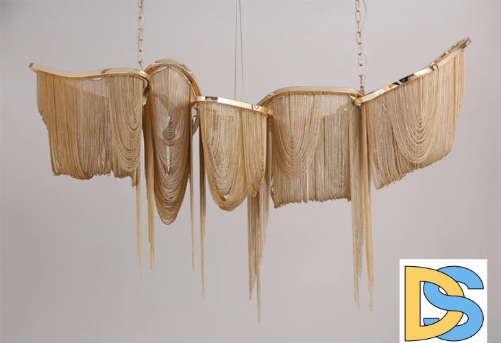 Подвесная люстра DeLight Collection Stream AC3029-16 gold